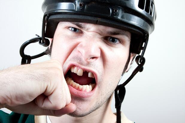 hokejové chrániče zubů