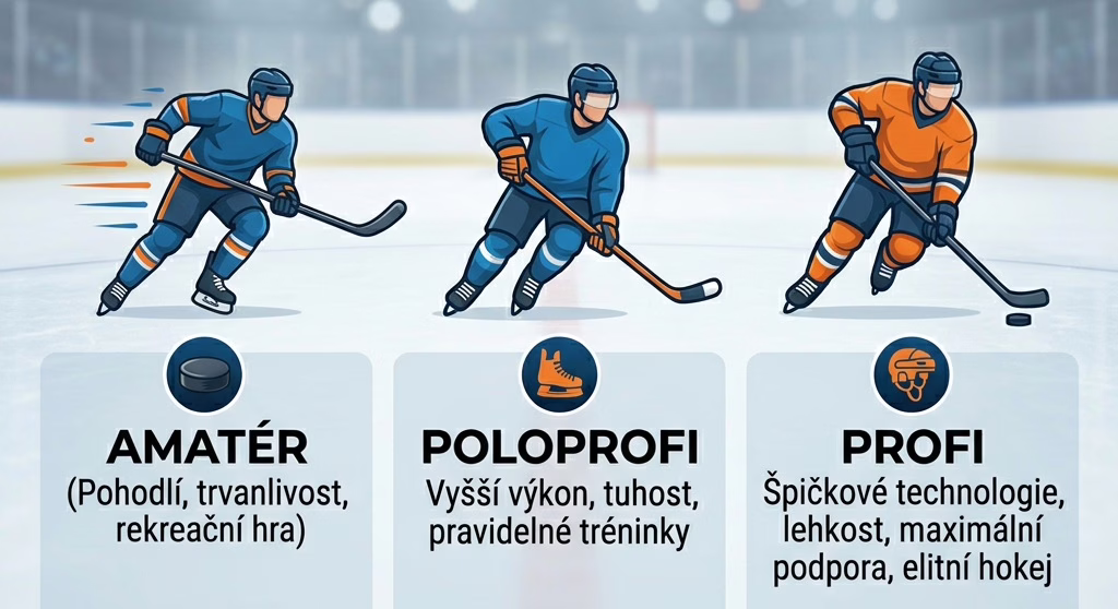 Jak vybrat hokejové brusle: Kompletní průvodce pro rok 2026 3 typ brusle