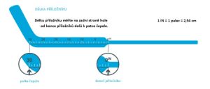 velikost příložníku brankářské hokejky