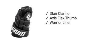 Hokejové rukavice Warrior Covert QRL4