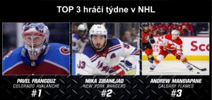 nejlepší hráči týdne nhl