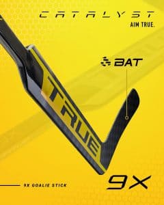 brankářská hokejka True Catalyst 9X - BAT technologie