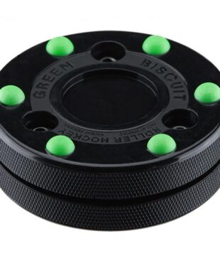 puck green biscuit roller hockey 1 p