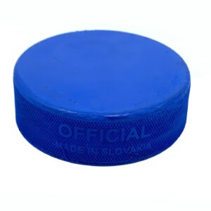 Hokejový puk InGlasCo modrý JR