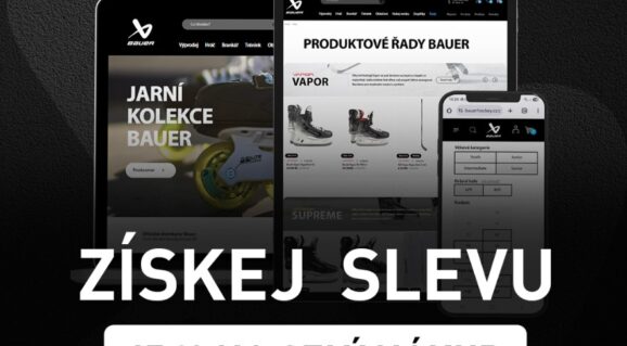 Nový Bauer e-shop = 15% sleva na vše!