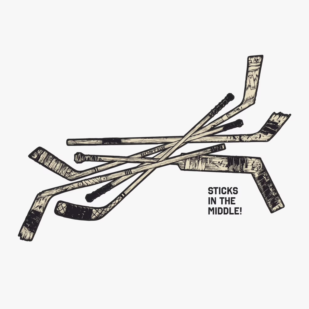 Sticks in the Middle: Nostalgie z rybníku v prémiovém off-ice balení 2 1176 4 sticks in the middle white 2