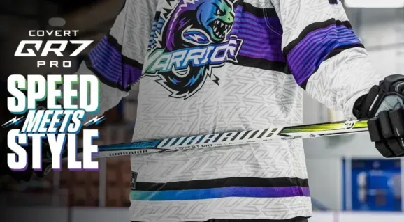 Nová řada hokejek Warrior Covert QR7: Vyberte si správnou zbraň pro rychlou střelu švihem