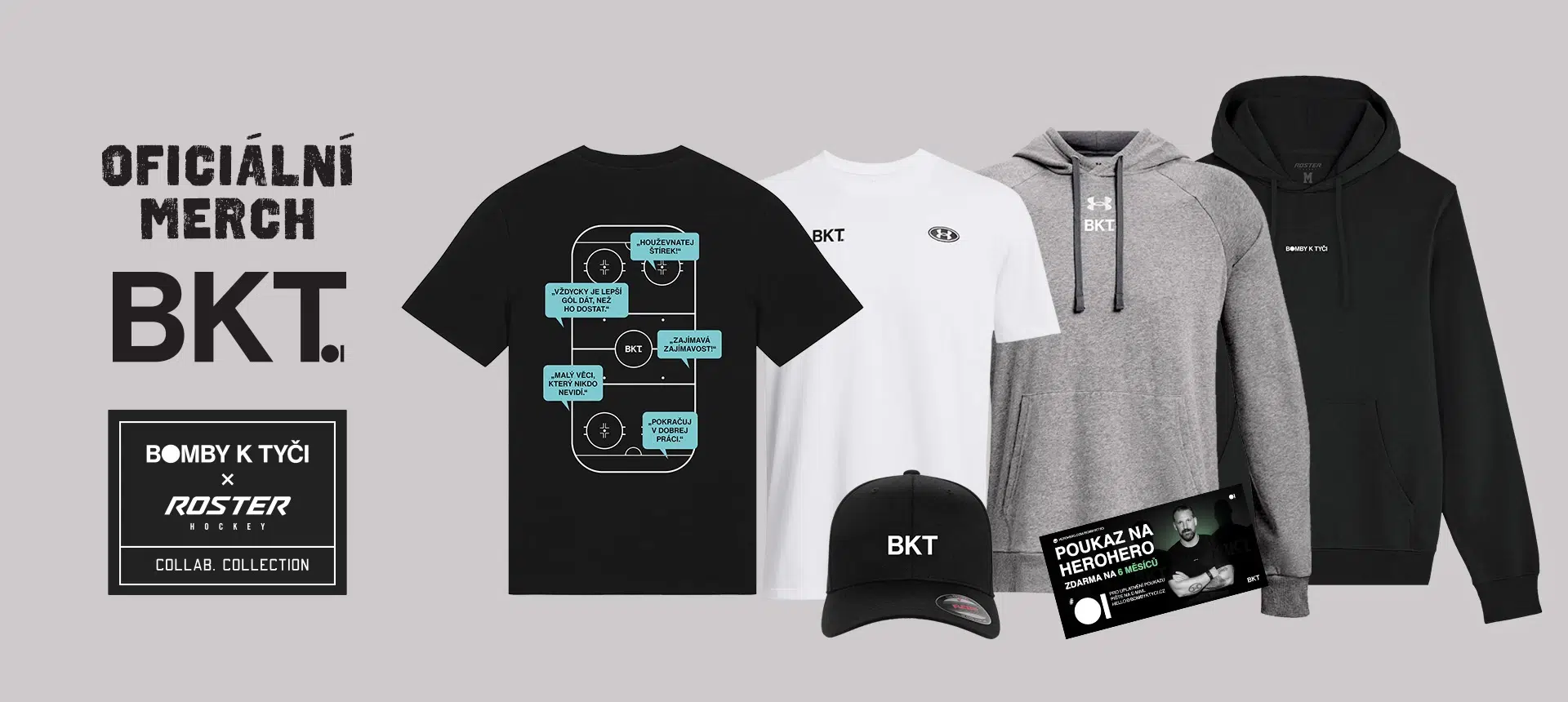 Oblečení, které má hokejový podpis 1 rosterhockey merch